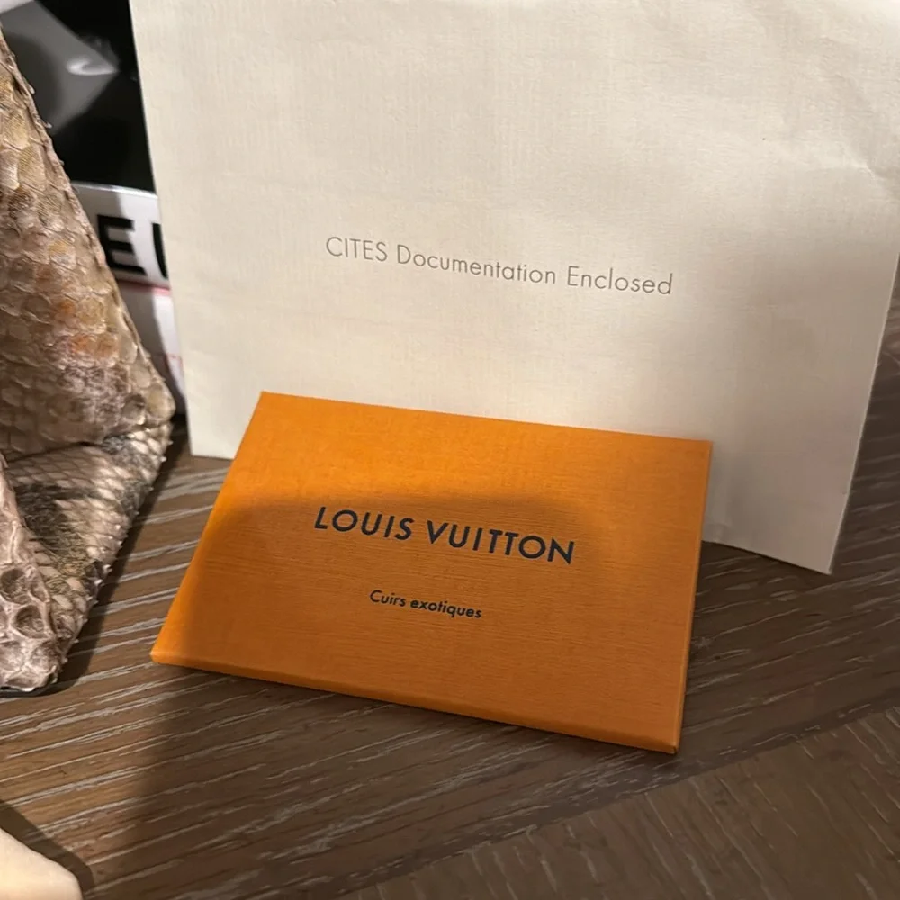 Louis Vuitton Exotic (python)collection - Picture 13 of 13